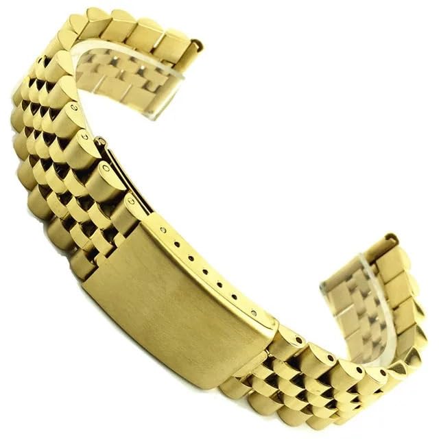 Bands de surveillance 20mm 22mm en métal et bracelet de montre classic folding buckles