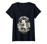 Cozy Reading Cat Book Lover Night Designs