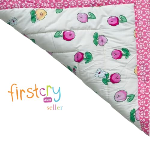 Image of Bedding Mattress for Cotton, Baby Sleeping Bed Set Godari Baby Cradle |Sleeping Mat |Multi Purpose Cushioned Bed |Baby Bed for 0 to 2 Years.