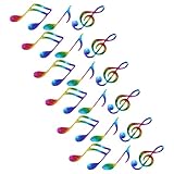 Idéal pour les : conçus comme décorations de noël pour musiciens, ces ornements en forme de notes de musique raviront les amateurs de groupes, de chorales et d’orchestres, et constitueront des cadeaux d’invités mémorables et originaux pour les passionnés de musique, les professeurs de musique et bien plus