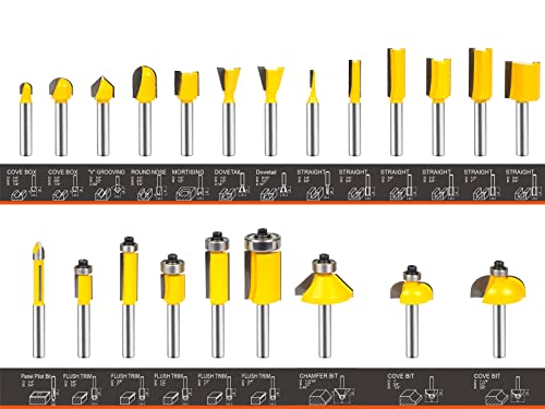 Baidets BD220049 Router Bits 1/4 Inch Shank thumb #1