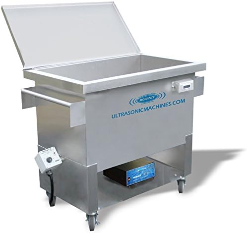 Z-56 Silver Stainless Steel Ultrasonic Cleaner, 56 gal