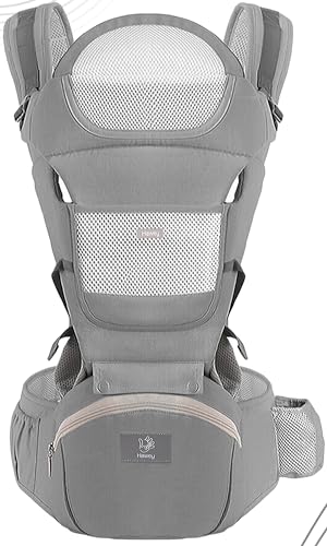 Image of Baby Wrap Carries - Ergonomic Convertible Face-in and Face-Out Front and Back Carry for Newborns and Older Babies - Baby Carrier for Newborn to Toddler with Lumbar Support 7-45 Pounds