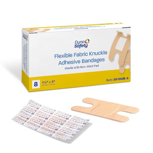 Dynarex Sterile Adhesive Fabric Bandages – 1.5