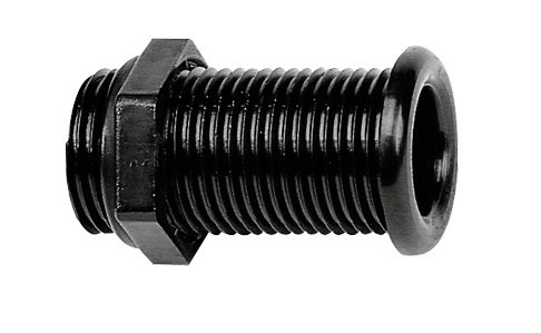 BOCCOLA CORTA mm. 63 FORO 23 MM IN NYLON PER TAPPO SCARICO BARCA NAUTICA