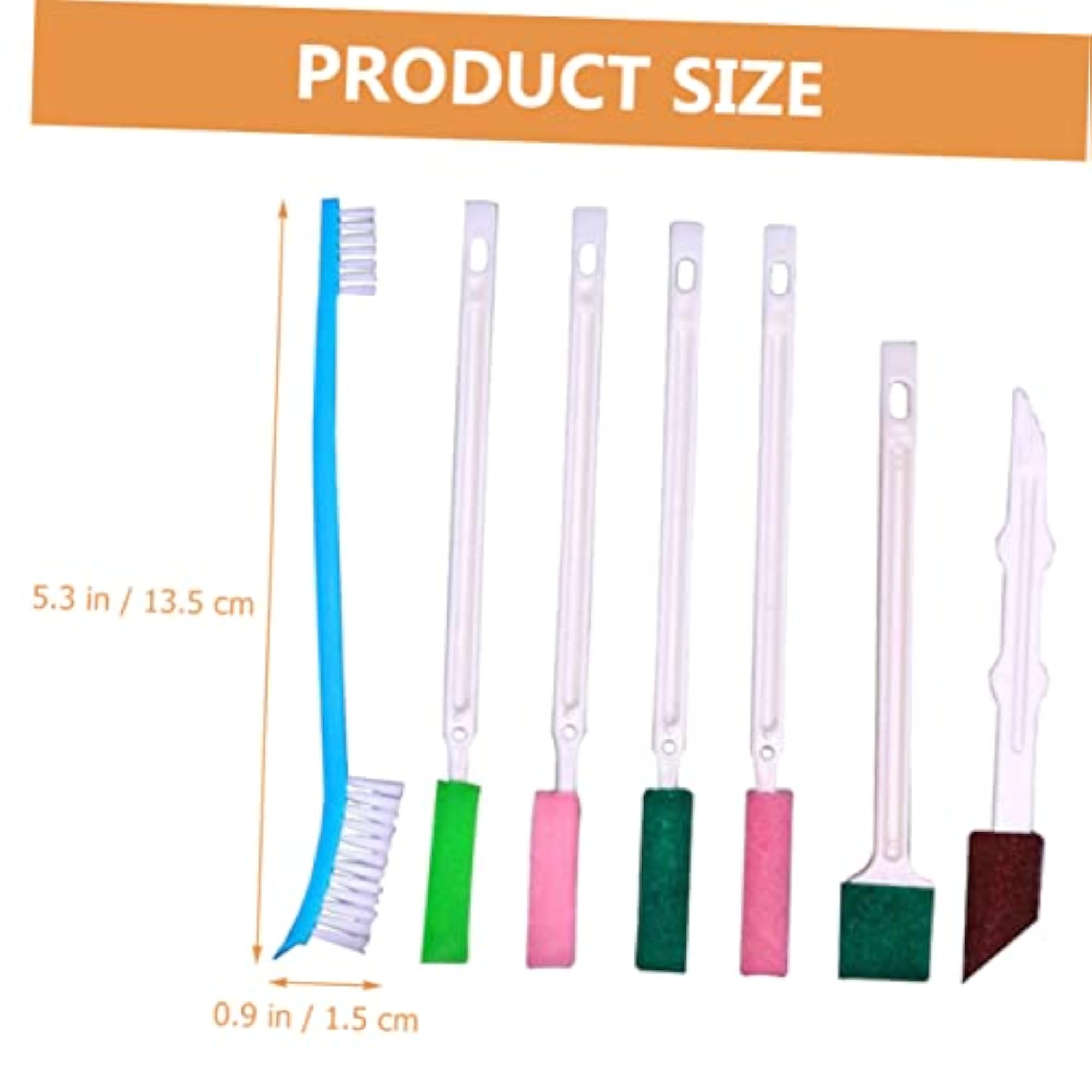 35 Pcs Detail Cleaning Brush Set for Home