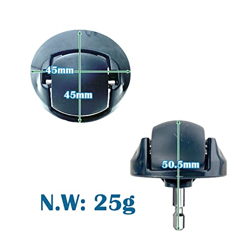 Conjunto de bola de rodízio de roda dianteira de substituição Ytaland compatível com todos os aspira