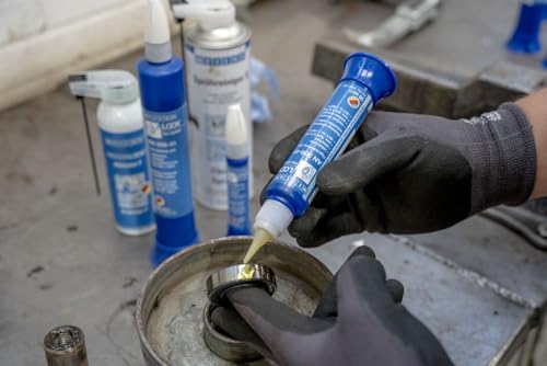 WEICON 30641020 WEICONLOCK AN 306-41 20 ml Fügeverbindung Lager Wellen Buchsen, mittelviskos, Gelb