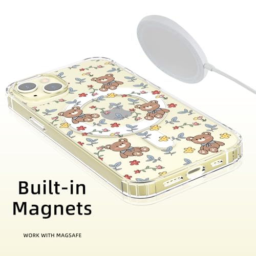 Coque fine iPhone 14 compatible MagSafe transparente rigide