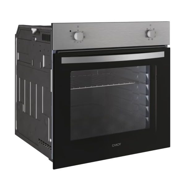 Candy FIDC X100IT Forno Elettrico Convenzionale, 70L, Classe A, Inox, 4 Funzioni, 59,5 x 59,5 x 56,8 cm
