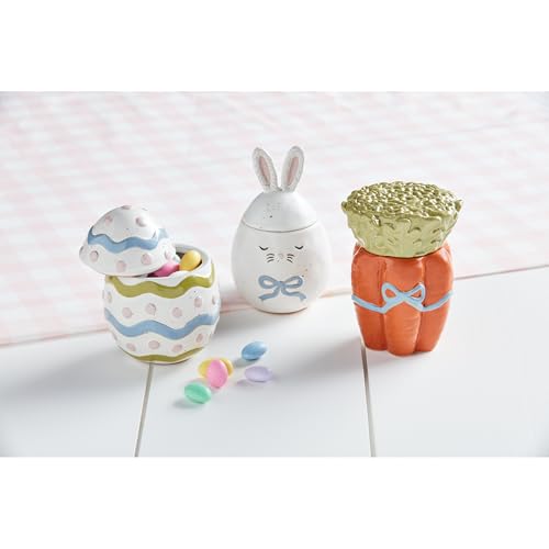 Boîte de Pâques Carotte Mud Pie contenant réutilisable tissu - 3