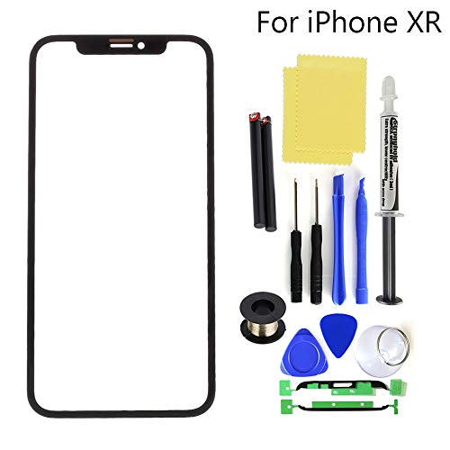 Newshijiecob Screen Replacement, Replacement Front Glass Lens Screen Uv Glue Kit Compatible With Iphone X Xr Xs 11 Pro Max For Iphone 11 Pro Max #TOP2
