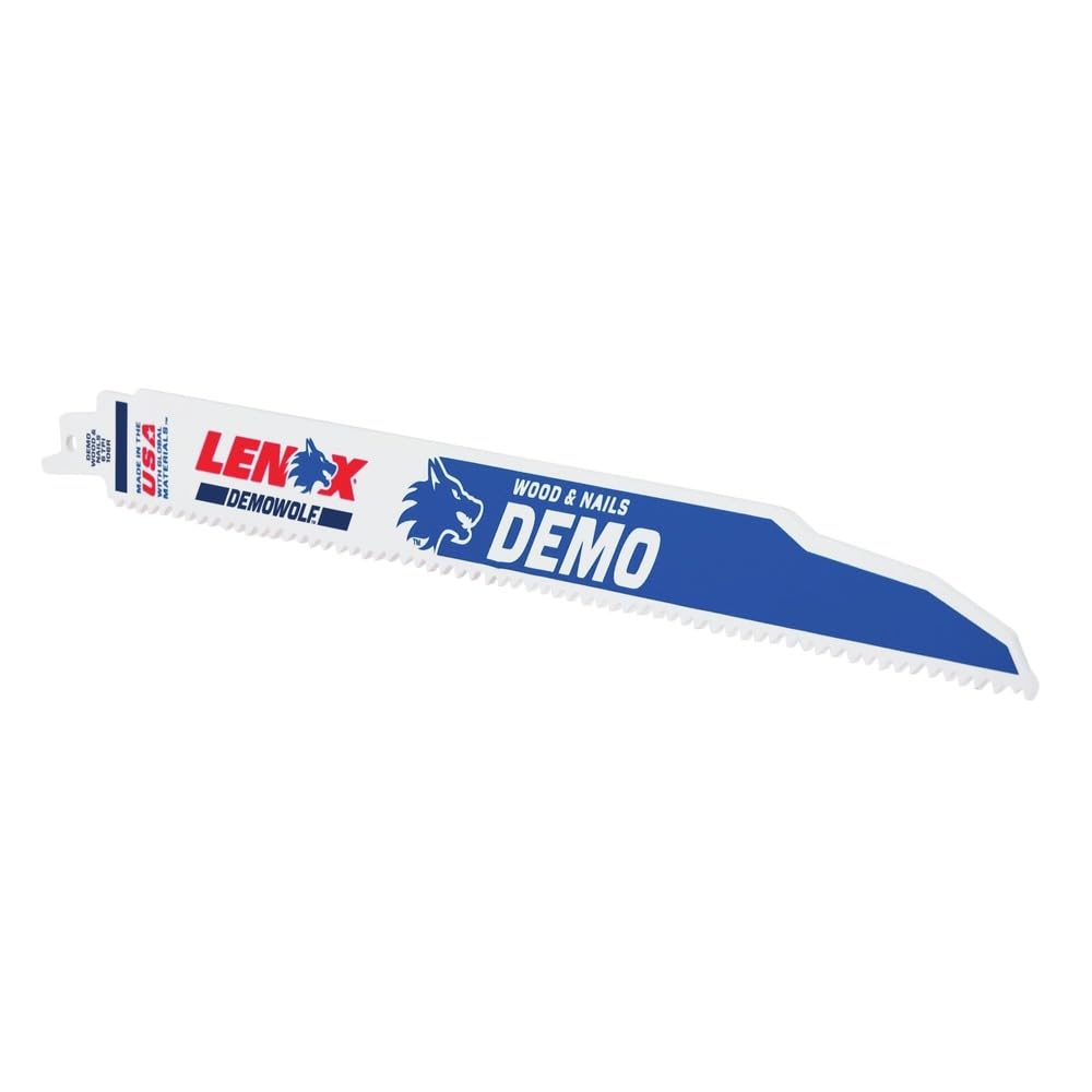 5 x Lenox lama per sega a sciabola Demolition nail-embedded legno 300 mm 30,5 cm