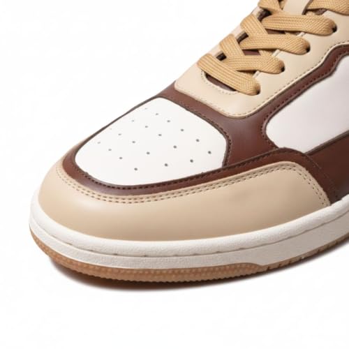 Image of Bougieoriginals Kryo (Mocha Cream) Premium Sneakers for Men | Designed for Comfort & Style | Lightweight Minimal Sneakers
