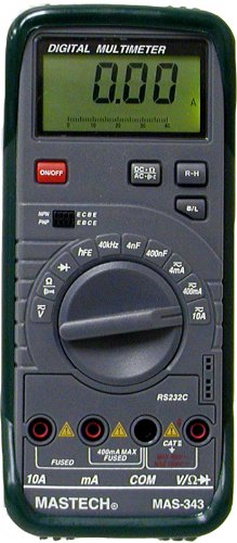 Tekpower Oem Mastech Mas343 Auto-Ranging Ac/Dc Digital Multimeter With Rs232 Pc Interface #TOP19
