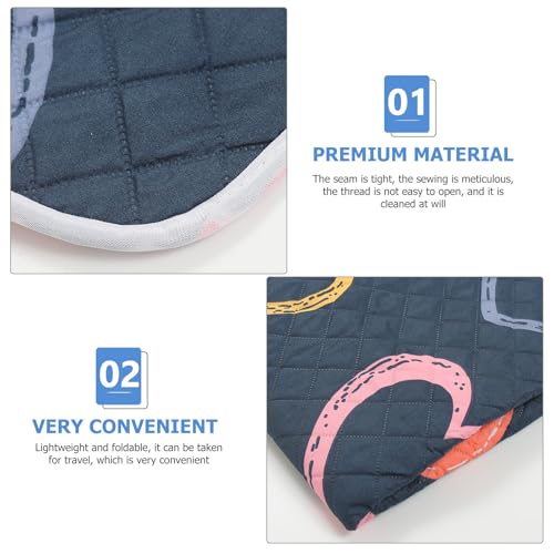 Almohadilla absorbente de algodón lavable y plegable para pacientes 4