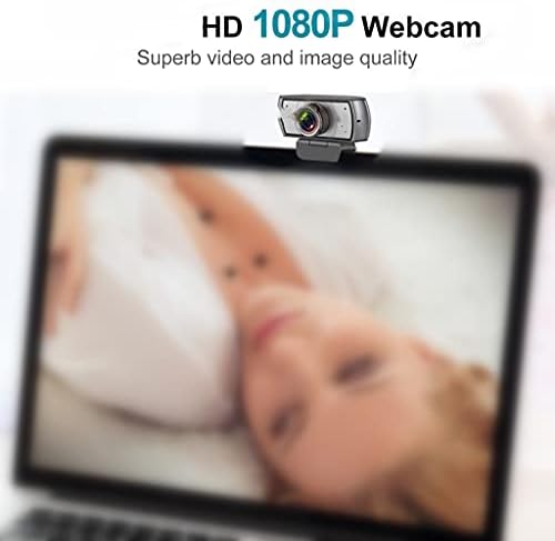DDYYDS 120° Wide Angle Webcam Full 1080P with Tripod Web Camera Video Conference for Computer Metting — view 4