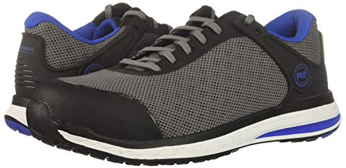 Timberland Pro Men's Drivetrain Composite Toe Sd+ Industrial Boot, Grey/Blue Mesh, 7.5 #TOP5