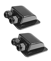 Flaconi Kabeldurchführung Wasserdicht Kfz,IP68 Wasserdicht Kabeldurchführung Wasserdicht,Dachdurchführung Wohnmobil,Kabeldurchführung Solar,Geeignet für für Wohnmobilen,Wohnwagen,Schiffen (Schwarz)