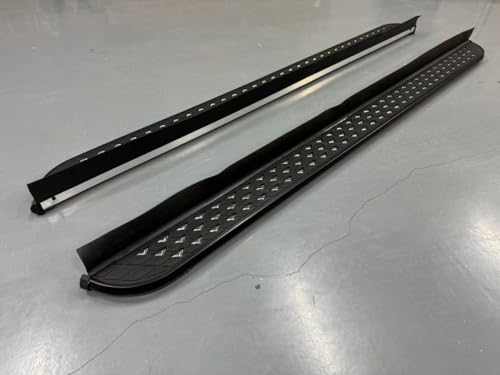 2Pcs Running Boards Side Steps Pedal Nerf Bars Fits for Toyota Grand Highlander 2024 2025 Black Nerf Bar