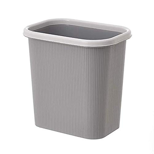 Poubelle avec anneau de pression plastique pour cuisine et salle de bain