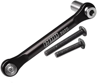 Aluminum 7075-T6 Servo Tie Rod for Losi 1:10 Lasernut U4 Tenacity LOS03028 / Tenacity DB Pro LOS03027V2 Upgrades - Black