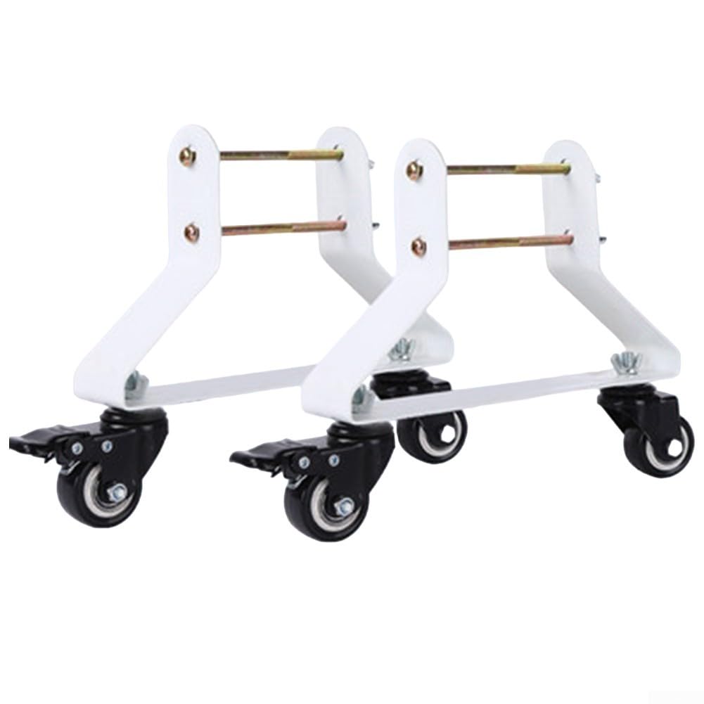 Support de poulie mobile pour chauffages électriques avec roulettes et frein de stabilité