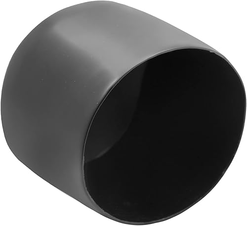 Miniatura 3 de Bonsicoky 12 tapas redondas de goma, 3 pulgadas (2.992 in) de vinilo flexible para patas de silla, protectores de patas de silla de plástico para