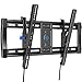 PERLESMITH Tilting TV Wall Mount Bracket for Most 40-82 Inch LED LCD OLED 4K Curved Flat Screen TVs - 12 ° Tilt Mounting Bracket with VESA 600x400mm Holds up to 135 LBS, Can Be Leveled