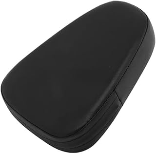 Respaldo Pasajero Trasero Cojín Universal Para Respaldo De Pasajero De Motocicleta, Color Negro