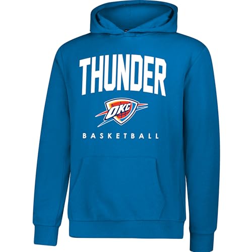 Ultra Game Youth NBA Official Official Super Soft Teamster Hoodie Sweatshirt Oklahoma City Thunder Team Color 8