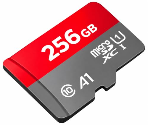 Image of 256GB microSDXC Memory Card, Class 10, U1, A1, High Speed up to 140MB /s