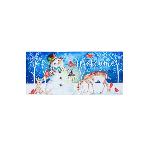 Evergreen Flag Sweet Snowman and Friends Sassafras XCb`}bg | ƉOp̌\ȌփhA}bg | 55.9 cm x 25.4 cm | ~ߗn | [vt@C | z[fR
