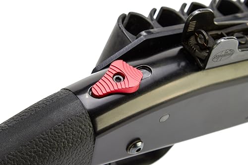 NDZ Performance Safety Replacement with Ball for Mossberg 500 590 88 835 940 12/20 Anodized Aluminum, Made in The USA - Red