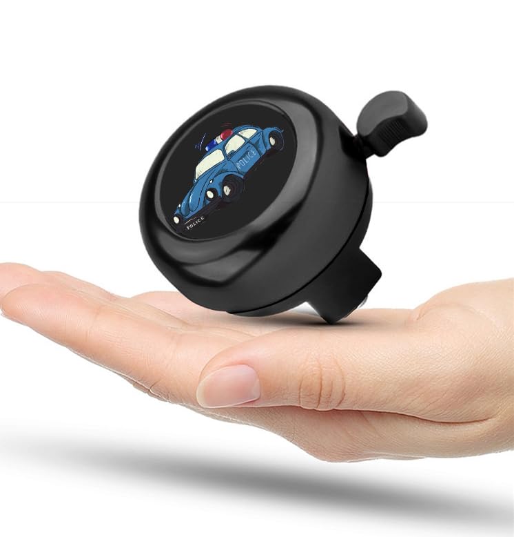YeloYolker Kids Bike Bell, Cute Handlebar Ring Bell for Boys Toddlers, Children's Bicycle Accessory for Tricycle Scooter - Image 2