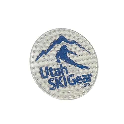 UTAHSKIGEAR.COM Utah Ski Gear Stomp Pads - Clear Snowboard Stomp Pad, for All Snowboards, Get Extra Grip for Your Foot, Plastic Snowboarding Pad for Womens and Mens Snowboard Gear