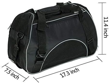 BENCMATE Protective Inflatable Collar for Dogs and Cats - Soft Pet Recovery Collar Does Not Block Vision E-Collar