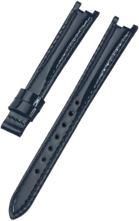 Fit For Tissot 1853 Leather Watchband Women T094 Replace Cowhide Concave Interface 12mm Watch Strap