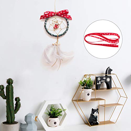 ARTIBETTER 2 Conjuntos de Apanhador de Sonhos Que Faz O Kit de Natal Enfeite de Suspensão Pena Boho