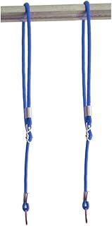 Juego de cuerdas ajustables resistentes para columpios, perfectamente adecuado para diversas actividades en el patio trasero (azul)