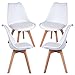 Regalos Miguel - Confezione di 4 sedie Synk Basic Bianche