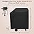 Agustone Grill Cover for Char-Griller Model E1515 Charcoal Grill Smoker BBQ Covers Waterproof Griddle Cover Outdoor Grill Smoker Cover - 22"x32"x41"