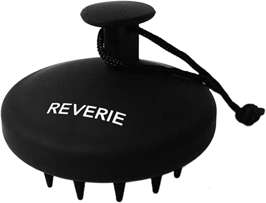 REVERIE - Silicone Buff Massaging Scalp Brush | Sulfate-Free, Color-Safe, Clean Hair Care