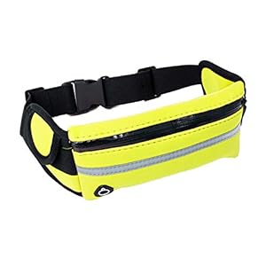 System-S Tas heuptas heuptas met flessenhouder in neon geel