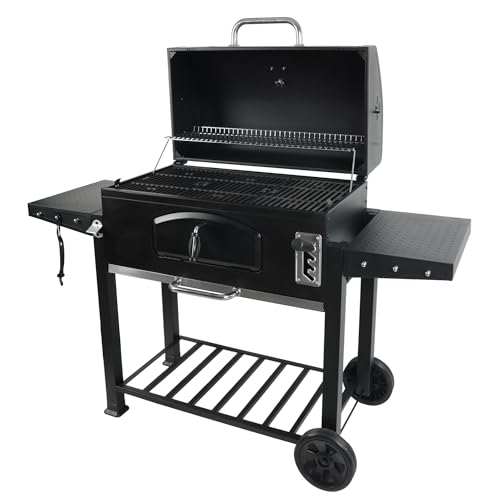 Grill Boss Charcoal Grill with Large 32-Inch Cooking...