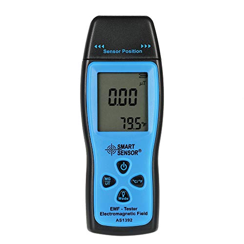 Tomshin Portátil mini digital lcd emf tester campo eletromagnético detector de radiação medidor dosí