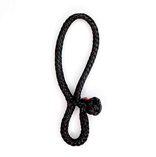 Robship Soft Shackles Anchored Secure and Reliable Looping Solution for Easy Access, Black - 3.0x60x20mm