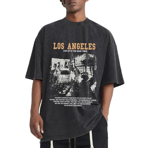 T-shirt homme col rond décontracté pour un style estival uni