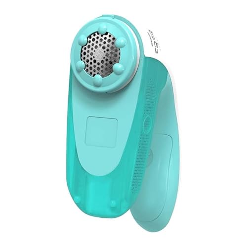 イズミ 毛玉取り器 毛玉とるとる 乾電池式 コンパクトモデル アクアブルー (乾電池、ポーチ付) KC-NB19-A-EA