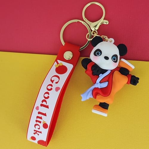 Image of OTTAVO Cute Cartoon 3D Silicone High -Quality PVC Material Keychain, Suitable for Boys and Girls - Pack of 1.